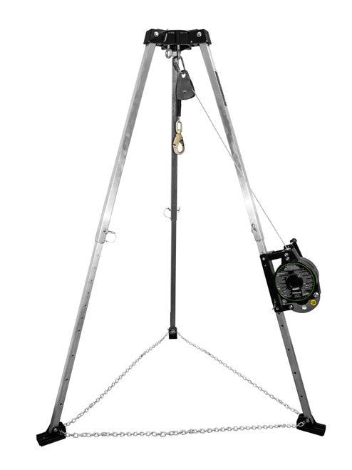 Frontline TAN07RA - US Patriot 7' Confined Space Tripod with 3 - Way Retrieval System - Made in USA - Lined Out Frontline TAN07RA - US Patriot 7' Confined Space Tripod with 3 - Way Retrieval System - Made in USAWork Safety Harnesses