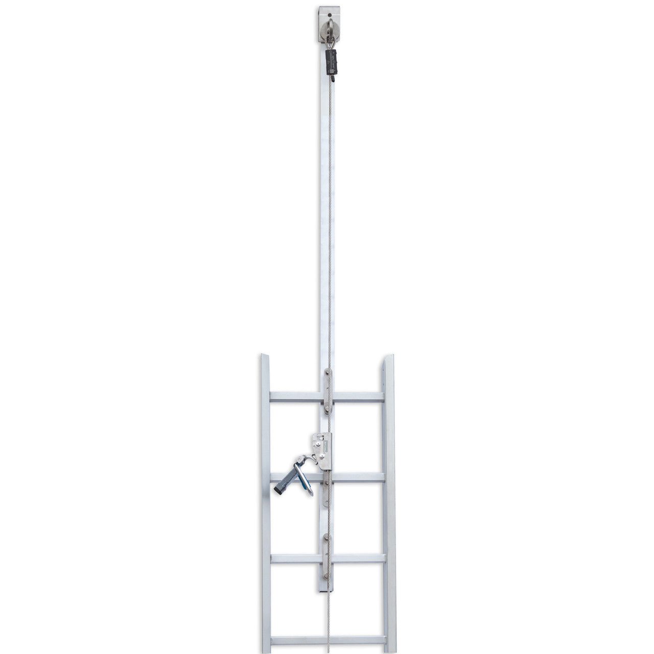 Frontline VLCS Ladder Cable Vertical Lifeline System (Stainless Steel) 20' - Lined Out Frontline VLCS Ladder Cable Vertical Lifeline System (Stainless Steel) 20'Work Safety Harnesses