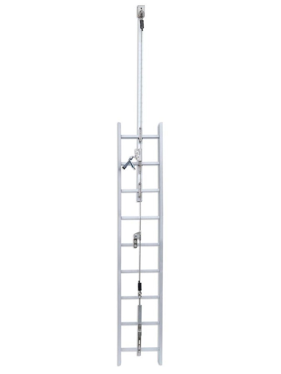 Frontline VLCS Ladder Cable Vertical Lifeline System (Stainless Steel) 30' - Lined Out Frontline VLCS Ladder Cable Vertical Lifeline System (Stainless Steel) 30'Work Safety Harnesses
