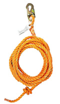 Frontline VLP25 Premium Vertical Lifeline 25' - Lined Out Frontline VLP25 Premium Vertical Lifeline 25'Work Safety Harnesses