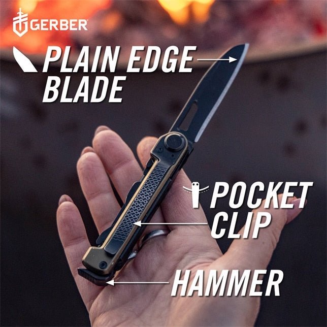 Gerber Gear 1064393 Armbar Scout - Burnt Orange - Lined Out Gerber Gear 1064393 Armbar Scout - Burnt OrangeMultifunction Tools & Knives