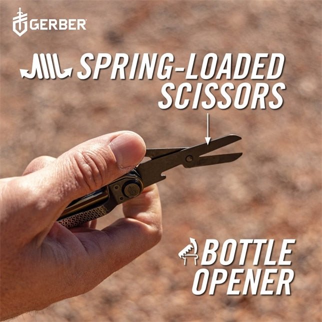 Gerber Gear 1064401 Armbar Scout - Green - Lined Out Gerber Gear 1064401 Armbar Scout - GreenMultifunction Tools & Knives