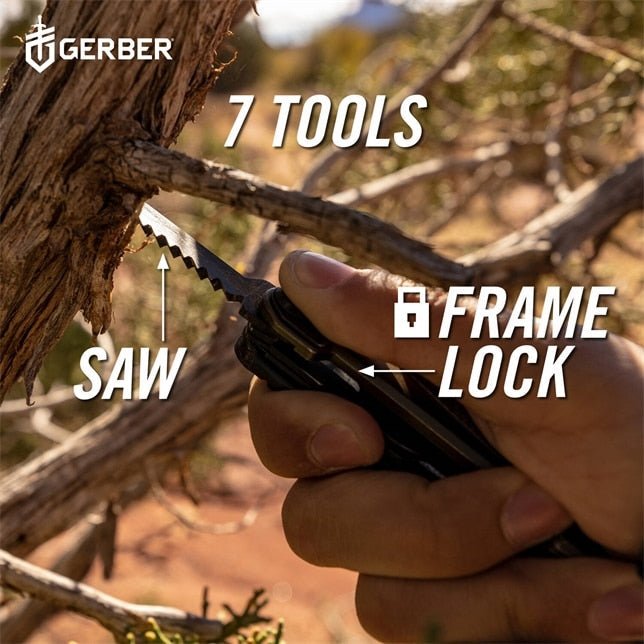 Gerber Gear 1064401 Armbar Scout - Green - Lined Out Gerber Gear 1064401 Armbar Scout - GreenMultifunction Tools & Knives