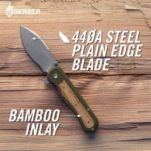 Gerber Gear 1066479 Confidant - Jade - Lined Out Gerber Gear 1066479 Confidant - JadeUtility Knives