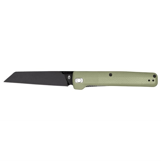 Gerber Gear 1067525 Pledge - Lichen Green - Lined Out Gerber Gear 1067525 Pledge - Lichen GreenUtility Knives