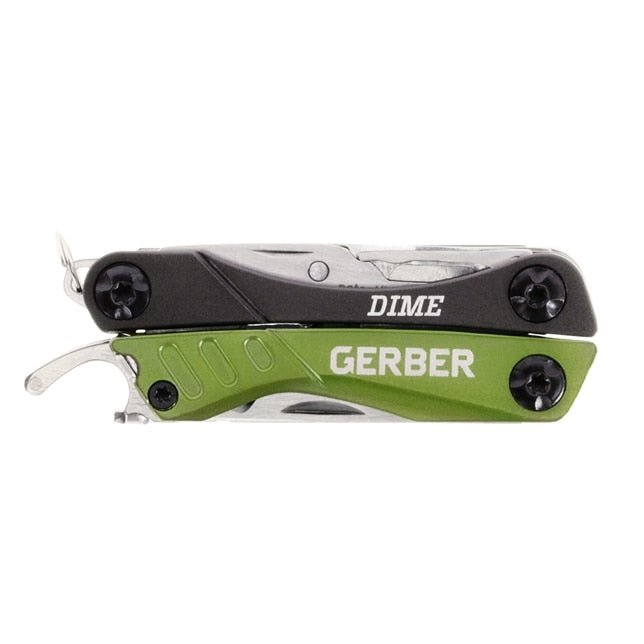 Gerber Gear 31 - 001132N Dime - Green - Lined Out Gerber Gear 31 - 001132N Dime - GreenMultifunction Tools & Knives