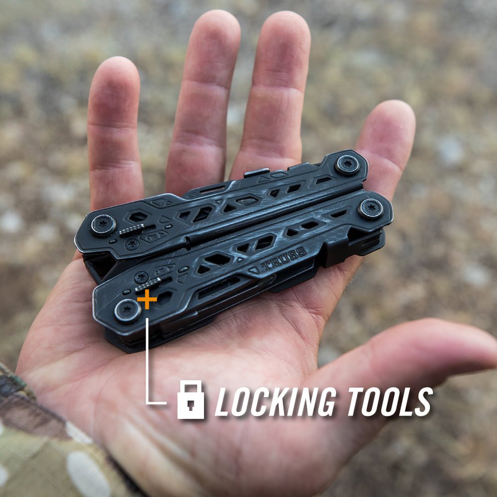 Gerber Gear 31 - 003882 Truss - Black - Lined Out Gerber Gear 31 - 003882 Truss - BlackMultifunction Tools & Knives