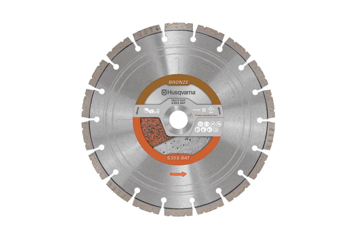 Husqvarna 536588403 TACTI - CUT S35S BAT - Lined Out Husqvarna 536588403 TACTI - CUT S35S BATSaw Blades