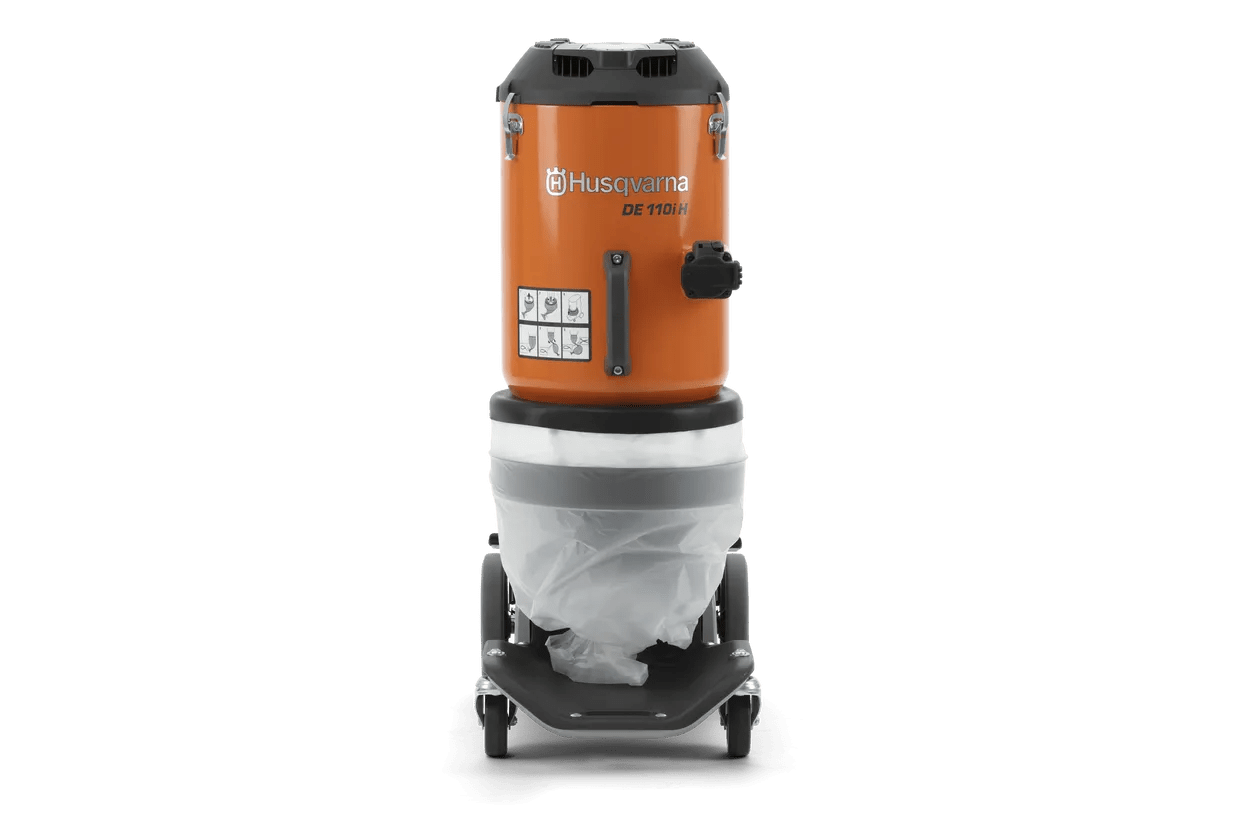Husqvarna 970514901 DE 110i H Battery Powered HEPA Dust Extractor - Lined Out Husqvarna 970514901 DE 110i H Battery Powered HEPA Dust ExtractorPower Tool Batteries
