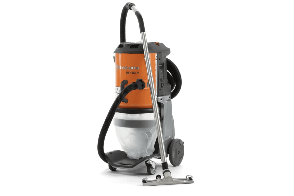 Husqvarna 970514901 DE 110i H Battery Powered HEPA Dust Extractor - Lined Out Husqvarna 970514901 DE 110i H Battery Powered HEPA Dust ExtractorPower Tool Batteries