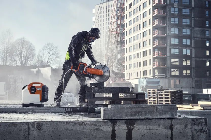 Husqvarna 970519202 14 - Inch Width K 1 PACE Battery Powered Rescue Power Cutter - Lined Out Husqvarna 970519202 14 - Inch Width K 1 PACE Battery Powered Rescue Power CutterPower Tool Batteries
