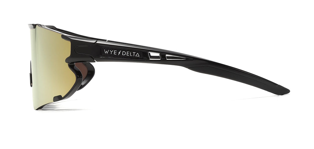 Z87+ HiViz Black Gold Mirror Polarized