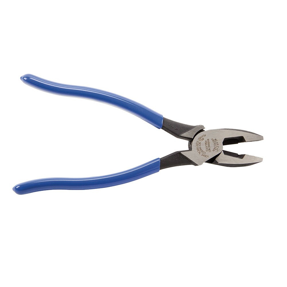 Klein Lineman's Pliers, Double - Dipped Handles (94 - HD2000 - 9NE) - Lined Out Klein Lineman's Pliers, Double - Dipped Handles (94 - HD2000 - 9NE)Pliers