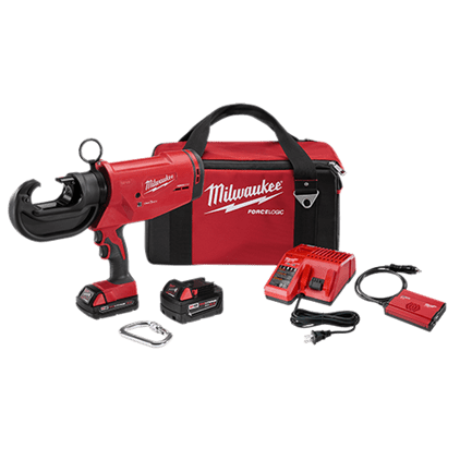 M18 FORCE LOGIC 12 Ton Utility Crimper Kit - (89 - 2778 - 22) - Lined Out M18 FORCE LOGIC 12 Ton Utility Crimper Kit - (89 - 2778 - 22)Hydraulic Crimpers