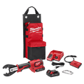 M18 FORCE LOGIC 6T Utility Crimper Kit with D3 Grooves and Fixed BG Die - (89 - 267822BG) - Lined Out M18 FORCE LOGIC 6T Utility Crimper Kit with D3 Grooves and Fixed BG Die - (89 - 267822BG)Hydraulic Crimpers