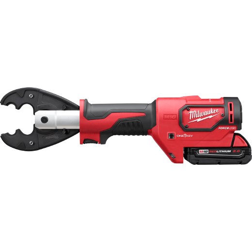 M18 FORCE LOGIC 6T Utility Crimper Kit with D3 Grooves and Fixed BG Die - (89 - 267822BG) - Lined Out M18 FORCE LOGIC 6T Utility Crimper Kit with D3 Grooves and Fixed BG Die - (89 - 267822BG)Hydraulic Crimpers