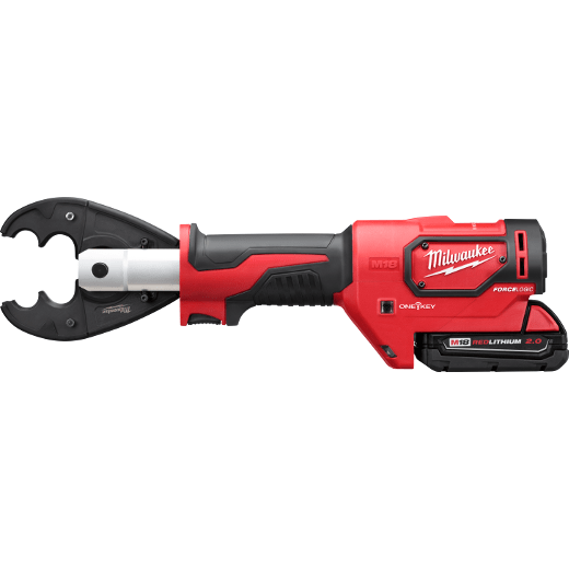 M18 FORCE LOGIC 6T Utility Crimper Kit with D3 Grooves and Fixed O Die - (89 - 2678 - 22O) - Lined Out M18 FORCE LOGIC 6T Utility Crimper Kit with D3 Grooves and Fixed O Die - (89 - 2678 - 22O)Hydraulic Crimpers