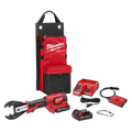M18 FORCE LOGIC 6T Utility Crimper Kit with D3 Grooves and Fixed O Die - (89 - 2678 - 22O) - Lined Out M18 FORCE LOGIC 6T Utility Crimper Kit with D3 Grooves and Fixed O Die - (89 - 2678 - 22O)Hydraulic Crimpers