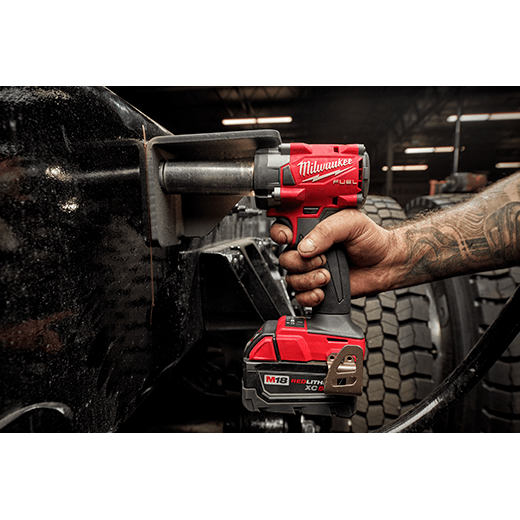 M18 FUEL™ 1/2" Compact Impact Wrench w/ Pin Detent Kit - 2855P - 22R - Lined Out M18 FUEL™ 1/2" Compact Impact Wrench w/ Pin Detent Kit - 2855P - 22RImpact Wrenches