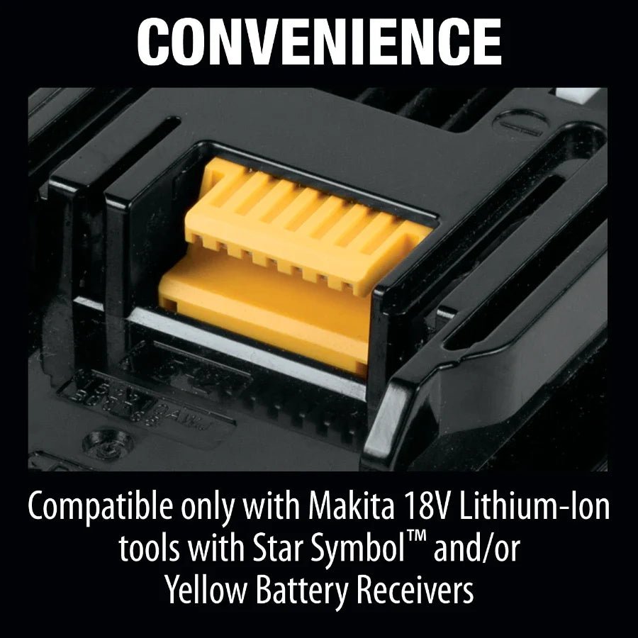 Makita BL1860B 18V LXT® Lithium‑Ion 6.0Ah Battery - Lined Out Makita BL1860B 18V LXT® Lithium‑Ion 6.0Ah BatteryPower Tool Batteries