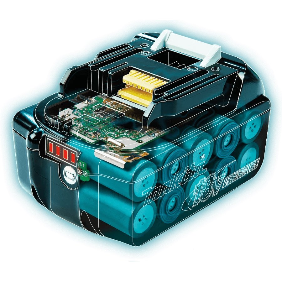 Makita BL1860B 18V LXT® Lithium‑Ion 6.0Ah Battery - Lined Out Makita BL1860B 18V LXT® Lithium‑Ion 6.0Ah BatteryPower Tool Batteries