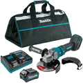 Makita GAG14M1 40V max XGT® Brushless Cordless 4‑1/2” / 6" Paddle Switch Angle Grinder Kit, with Electric Brake (4.0Ah) - Lined Out Makita GAG14M1 40V max XGT® Brushless Cordless 4‑1/2” / 6" Paddle Switch Angle Grinder Kit, with Electric Brake (4.0Ah)Grinders