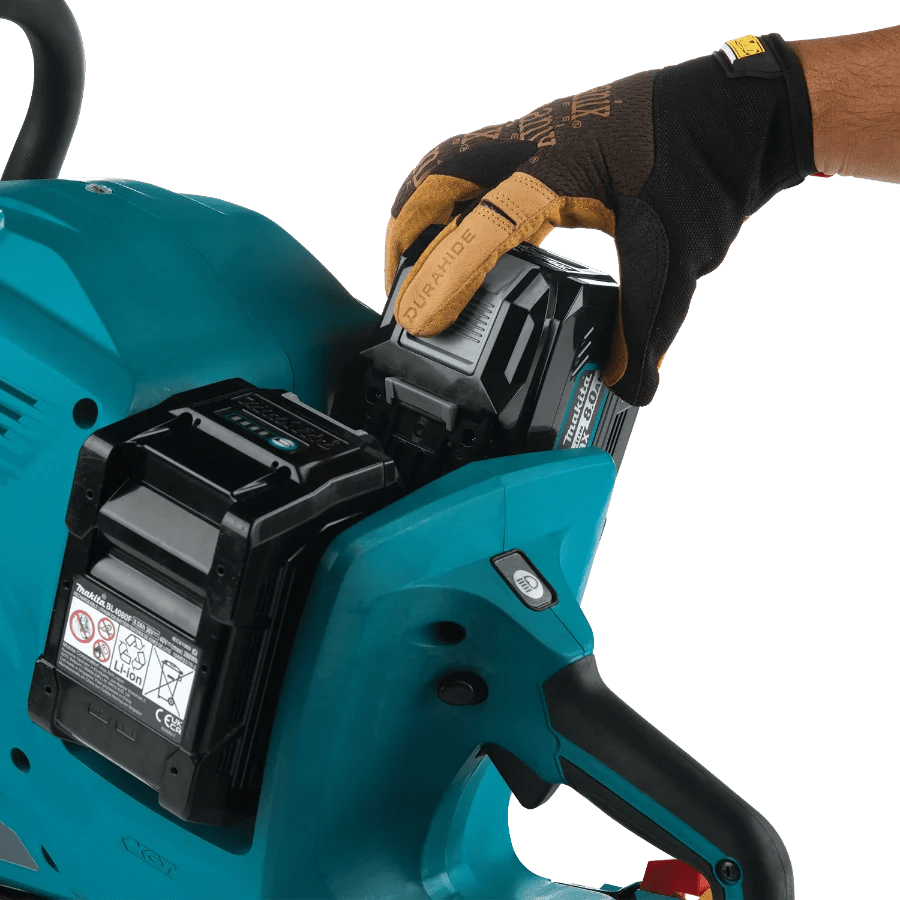Makita GEC01PL4 80V max (40V max X2) XGT® Brushless 14" Power Cutter Kit with 4 Batteries, AFT®, Electric Brake (8.0Ah) - Lined Out Makita GEC01PL4 80V max (40V max X2) XGT® Brushless 14" Power Cutter Kit with 4 Batteries, AFT®, Electric Brake (8.0Ah)Cut - Off Saws