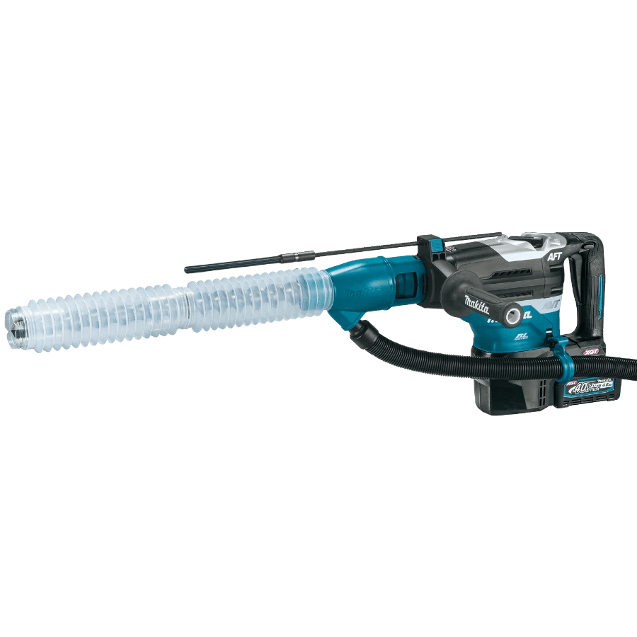 Makita GRH05M1 40V max XGT® Brushless 1‑9/16" SDS‑MAX AVT® Rotary Hammer Kit, AFT®, AWS® Capable (4.0Ah) - Lined Out Makita GRH05M1 40V max XGT® Brushless 1‑9/16" SDS‑MAX AVT® Rotary Hammer Kit, AFT®, AWS® Capable (4.0Ah)Handheld Power Drills