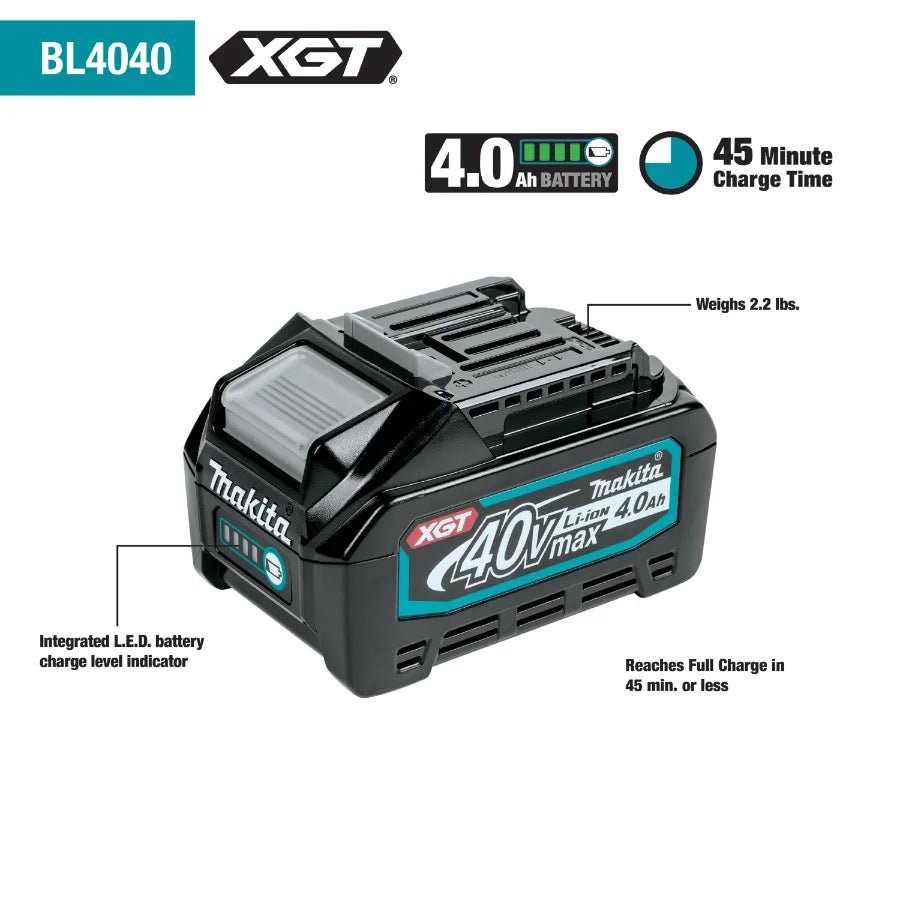 Makita GRJ02M1 40V max XGT® Brushless Cordless AVT® Orbital Recipro Saw Kit (4.0Ah) - Lined Out Makita GRJ02M1 40V max XGT® Brushless Cordless AVT® Orbital Recipro Saw Kit (4.0Ah)Reciprocating Saws