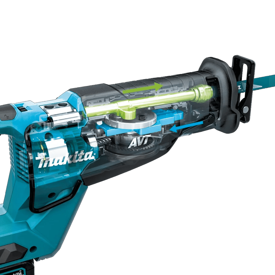 Makita GRJ02M1 40V max XGT® Brushless Cordless AVT® Orbital Recipro Saw Kit (4.0Ah) - Lined Out Makita GRJ02M1 40V max XGT® Brushless Cordless AVT® Orbital Recipro Saw Kit (4.0Ah)Reciprocating Saws