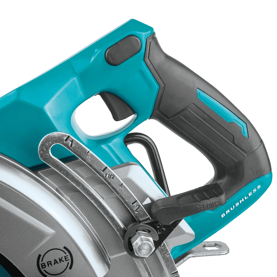 Makita GSR02M1 40V max XGT® Brushless Cordless Rear Handle 10‑1/4" Circular Saw Kit, AWS® Capable (4.0Ah) - Lined Out Makita GSR02M1 40V max XGT® Brushless Cordless Rear Handle 10‑1/4" Circular Saw Kit, AWS® Capable (4.0Ah)Handheld Circular Saws