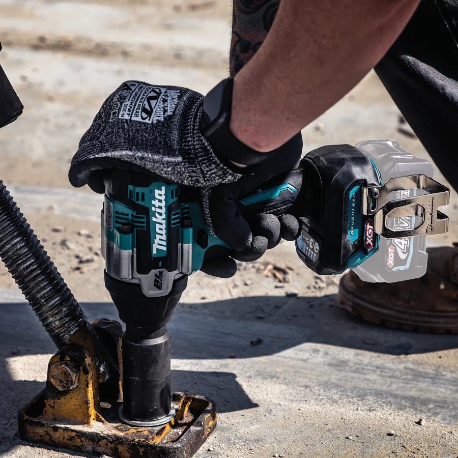 Makita GWT08Z 40V max XGT® Brushless Cordless 4‑Speed Mid‑Torque 1/2" Sq. Drive Impact Wrench w/ Detent Anvil, Tool Only - Lined Out Makita GWT08Z 40V max XGT® Brushless Cordless 4‑Speed Mid‑Torque 1/2" Sq. Drive Impact Wrench w/ Detent Anvil, Tool OnlyImpact Wrenches & Drivers