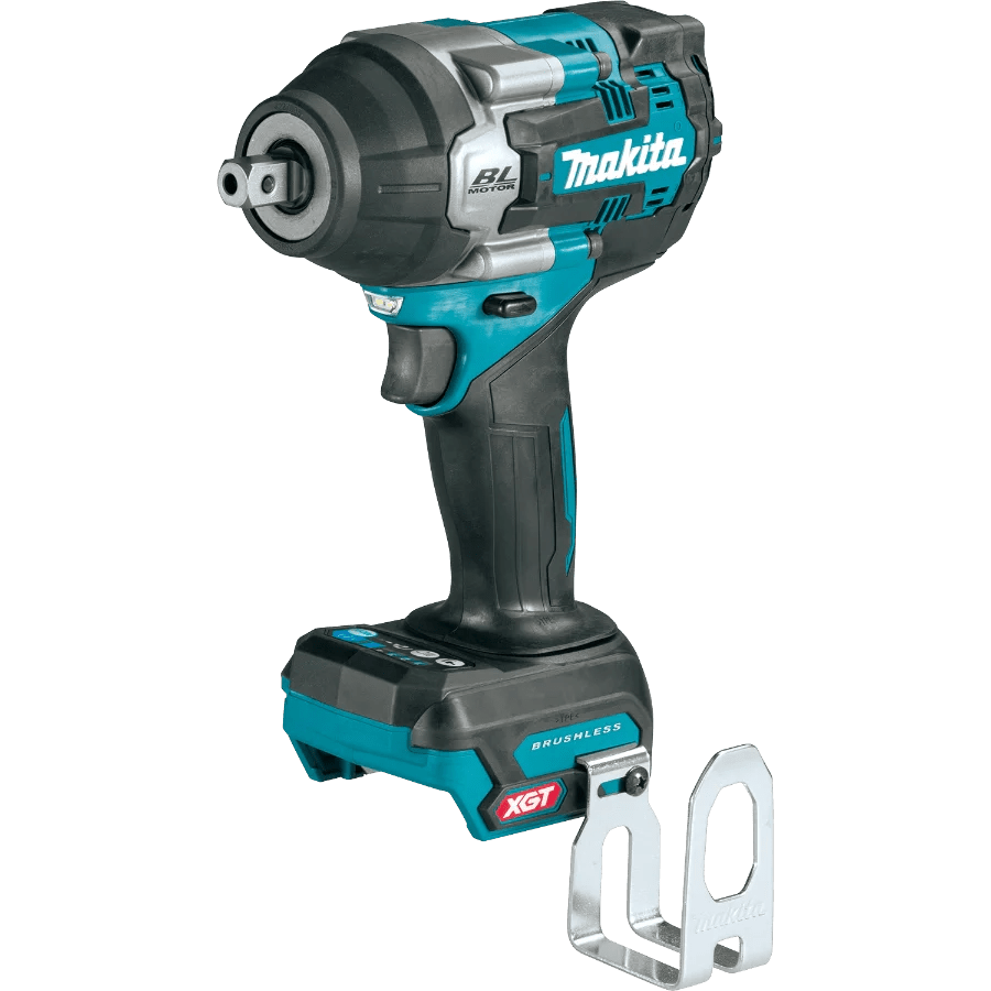 Makita GWT08Z 40V max XGT® Brushless Cordless 4‑Speed Mid‑Torque 1/2" Sq. Drive Impact Wrench w/ Detent Anvil, Tool Only - Lined Out Makita GWT08Z 40V max XGT® Brushless Cordless 4‑Speed Mid‑Torque 1/2" Sq. Drive Impact Wrench w/ Detent Anvil, Tool OnlyImpact Wrenches & Drivers
