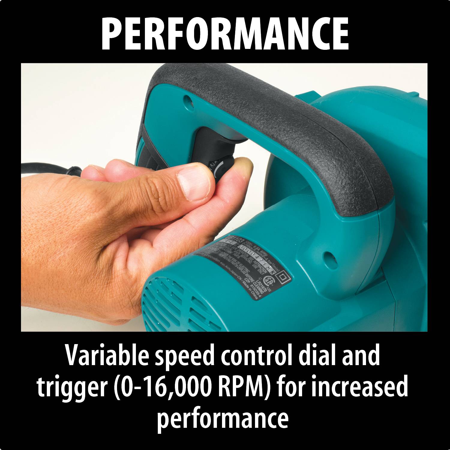Makita UB1103 Electric Blower - Lined Out Makita UB1103 Electric BlowerLeaf Blowers