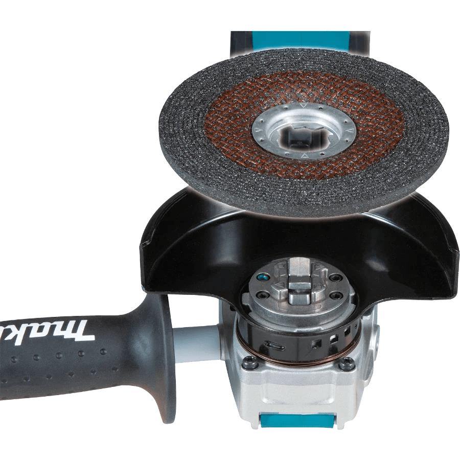 Makita XAG26Z 18V LXT Lithium - Ion Brushless Cordless 4 - 1/2 / 5" Paddle Switch X - LOCK Angle Grinder - Lined Out Makita XAG26Z 18V LXT Lithium - Ion Brushless Cordless 4 - 1/2 / 5" Paddle Switch X - LOCK Angle GrinderGrinders