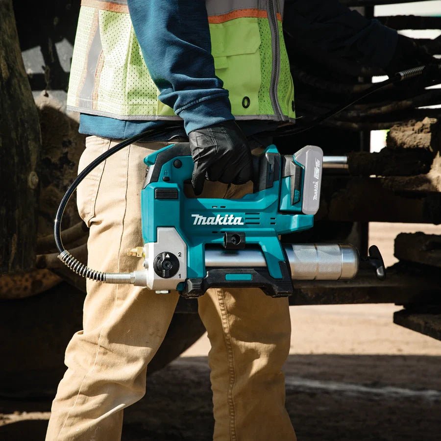 Makita XPG01Z 18V LXT Lithium - Ion Cordless Grease Gun - Lined Out Makita XPG01Z 18V LXT Lithium - Ion Cordless Grease GunGrease Guns