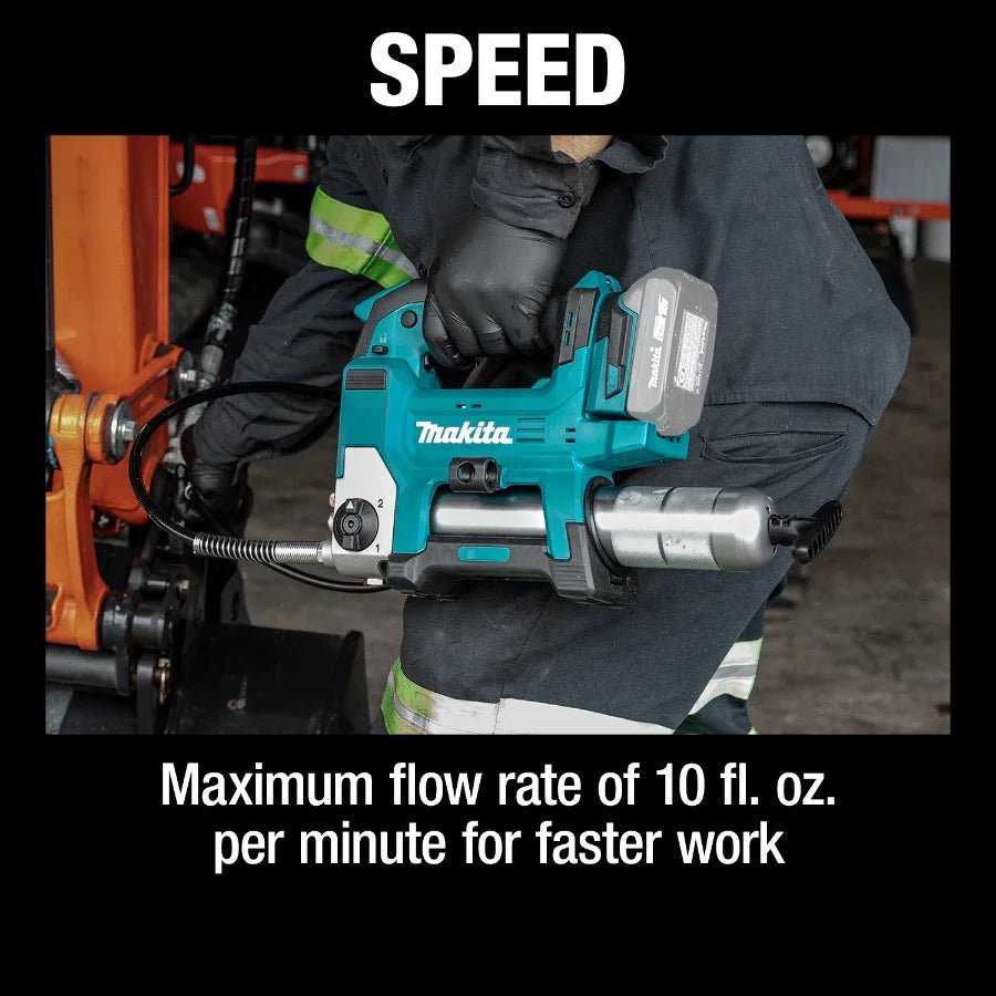 Makita XPG01Z 18V LXT Lithium - Ion Cordless Grease Gun - Lined Out Makita XPG01Z 18V LXT Lithium - Ion Cordless Grease GunGrease Guns