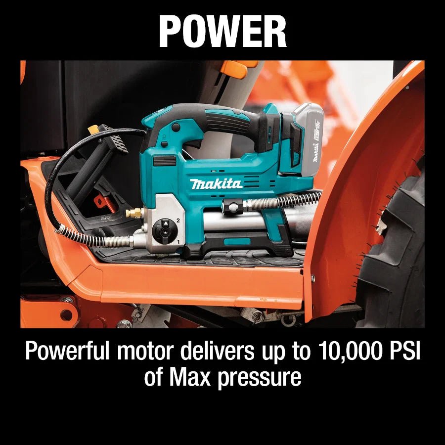 Makita XPG01Z 18V LXT Lithium - Ion Cordless Grease Gun - Lined Out Makita XPG01Z 18V LXT Lithium - Ion Cordless Grease GunGrease Guns