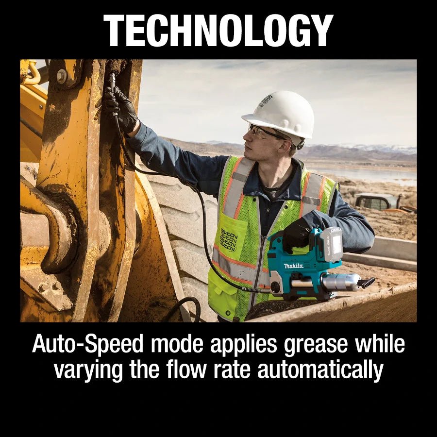 Makita XPG01Z 18V LXT Lithium - Ion Cordless Grease Gun - Lined Out Makita XPG01Z 18V LXT Lithium - Ion Cordless Grease GunGrease Guns