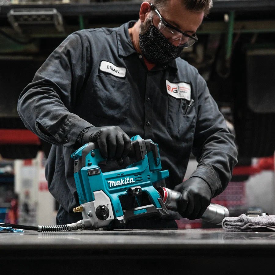 Makita XPG01Z 18V LXT Lithium - Ion Cordless Grease Gun - Lined Out Makita XPG01Z 18V LXT Lithium - Ion Cordless Grease GunGrease Guns