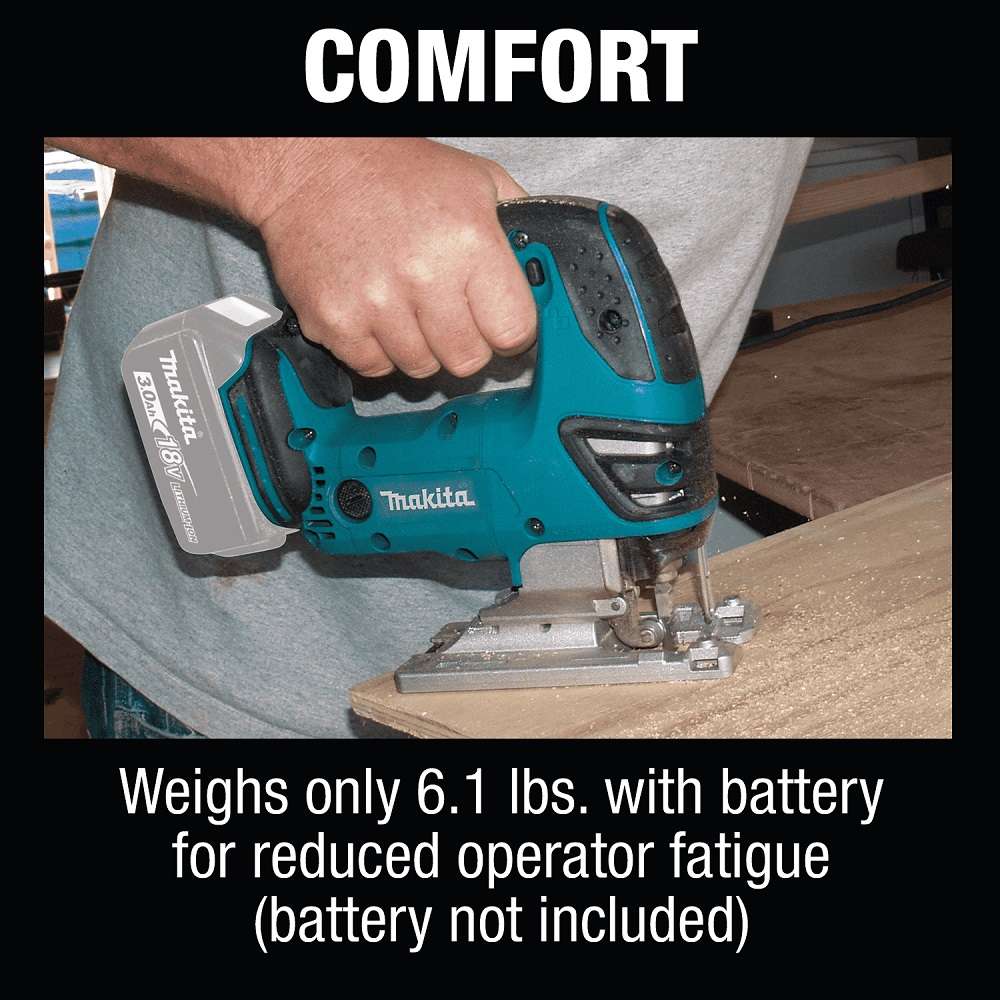 Makita XVJ03Z 18V LXT Lithium - Ion Cordless Jig Saw (Tool Only) - Lined Out Makita XVJ03Z 18V LXT Lithium - Ion Cordless Jig Saw (Tool Only)Jigsaws