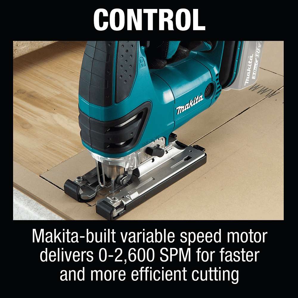 Makita XVJ03Z 18V LXT Lithium - Ion Cordless Jig Saw (Tool Only) - Lined Out Makita XVJ03Z 18V LXT Lithium - Ion Cordless Jig Saw (Tool Only)Jigsaws
