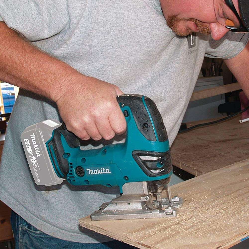 Makita XVJ03Z 18V LXT Lithium - Ion Cordless Jig Saw (Tool Only) - Lined Out Makita XVJ03Z 18V LXT Lithium - Ion Cordless Jig Saw (Tool Only)Jigsaws