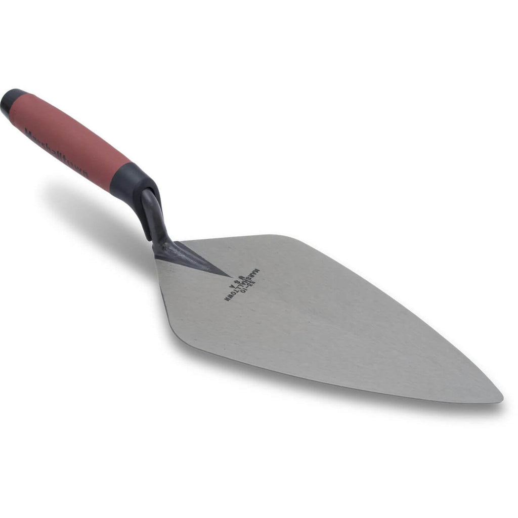 Marshalltown 10121 10 " Brick Trowel London Pattern - DuraSoft Handle - Lined Out Marshalltown 10121 10 " Brick Trowel London Pattern - DuraSoft HandleMasonry Trowels