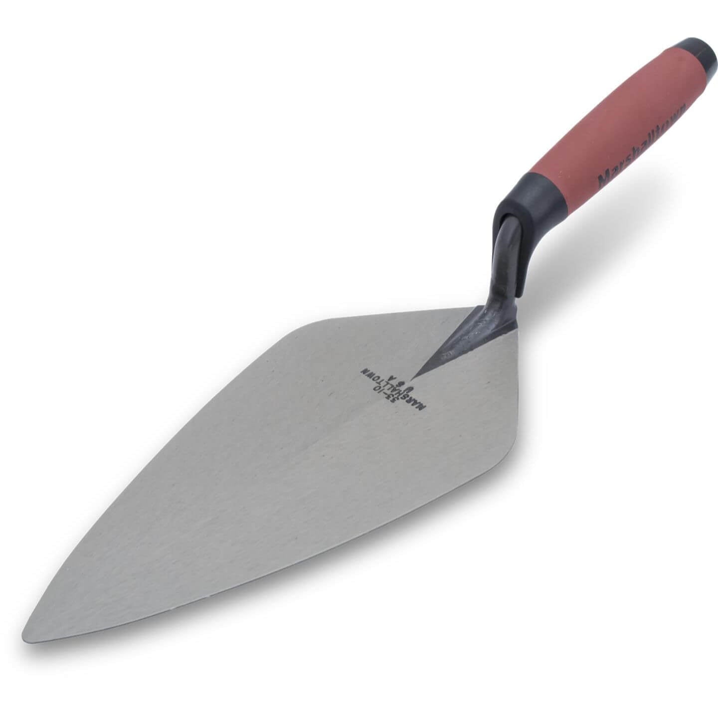 Marshalltown 10121 10 " Brick Trowel London Pattern - DuraSoft Handle - Lined Out Marshalltown 10121 10 " Brick Trowel London Pattern - DuraSoft HandleMasonry Trowels