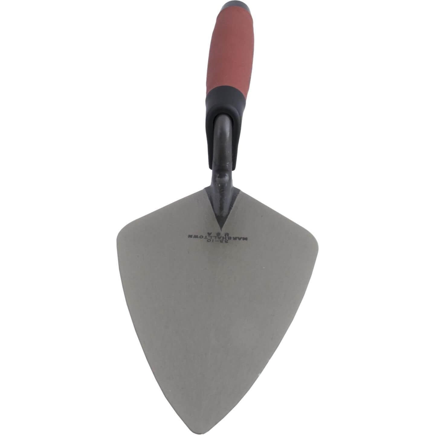 Marshalltown 10121 10 " Brick Trowel London Pattern - DuraSoft Handle - Lined Out Marshalltown 10121 10 " Brick Trowel London Pattern - DuraSoft HandleMasonry Trowels