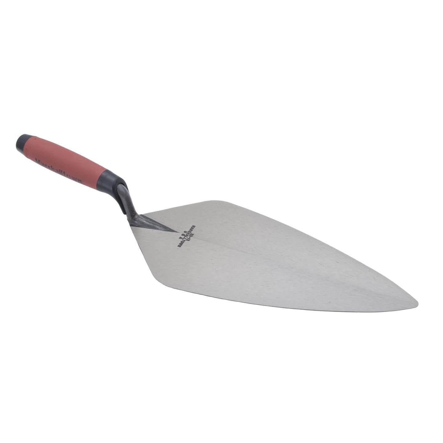 Marshalltown 10138 13" Brick Trowel London Pattern - DuraSoft Handle - Lined Out Marshalltown 10138 13" Brick Trowel London Pattern - DuraSoft HandleMasonry Trowels