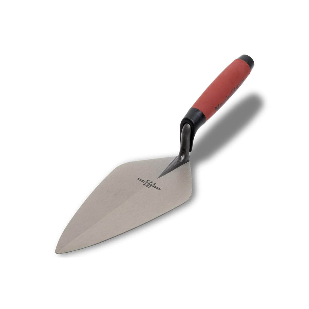 Marshalltown 10185 9" Brick Trowel London Pattern - DuraSoft Handle - Lined Out Marshalltown 10185 9" Brick Trowel London Pattern - DuraSoft HandleMasonry Trowels