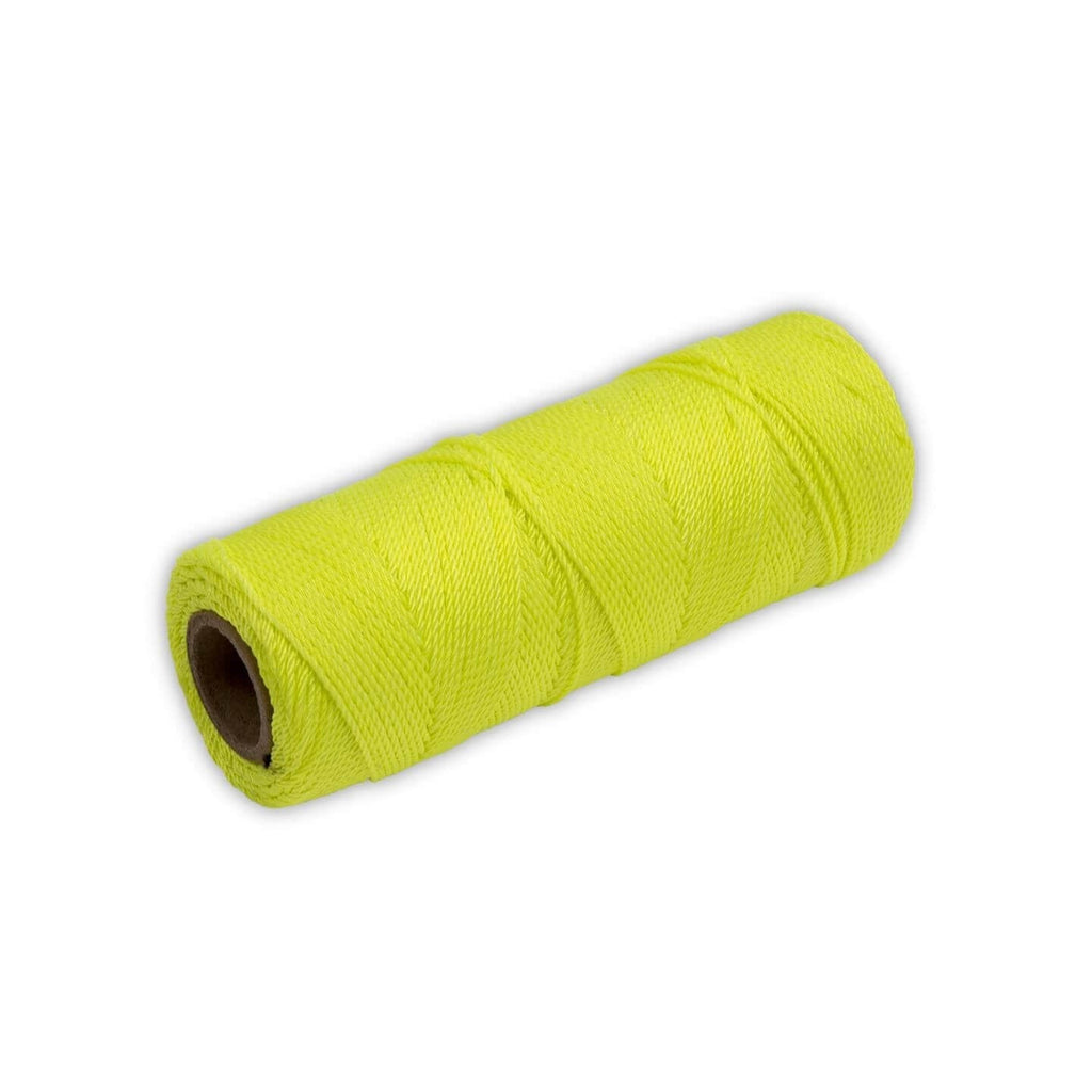 Marshalltown 10224 Twisted Nylon Mason's Line - 500' (152M) Fl. Yellow - Lined Out Marshalltown 10224 Twisted Nylon Mason's Line - 500' (152M) Fl. YellowMasonry Tools