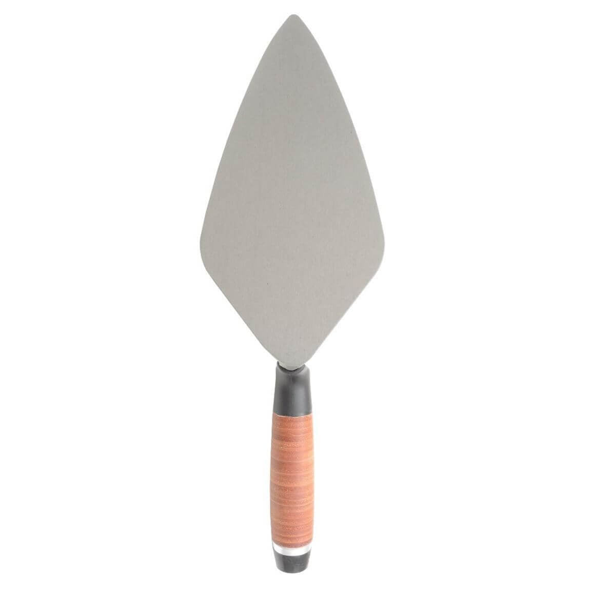 Marshalltown 10326 10" Brick Trowel London Pattern - Leather Handle - Lined Out Marshalltown 10326 10" Brick Trowel London Pattern - Leather HandleMasonry Trowels